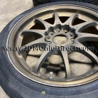 JDM VOLK Racing Bronze CE28N 16 Inch Wheels and Tires 